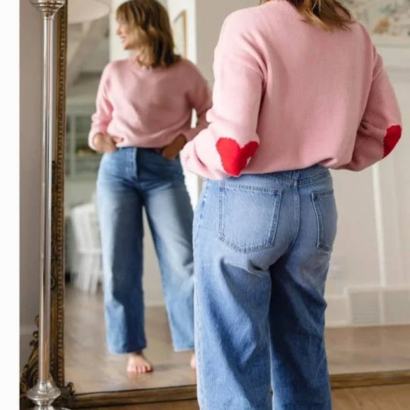 Joe Fresh + Gillian Harris Wide Leg Jeans - Picture 1 of 9